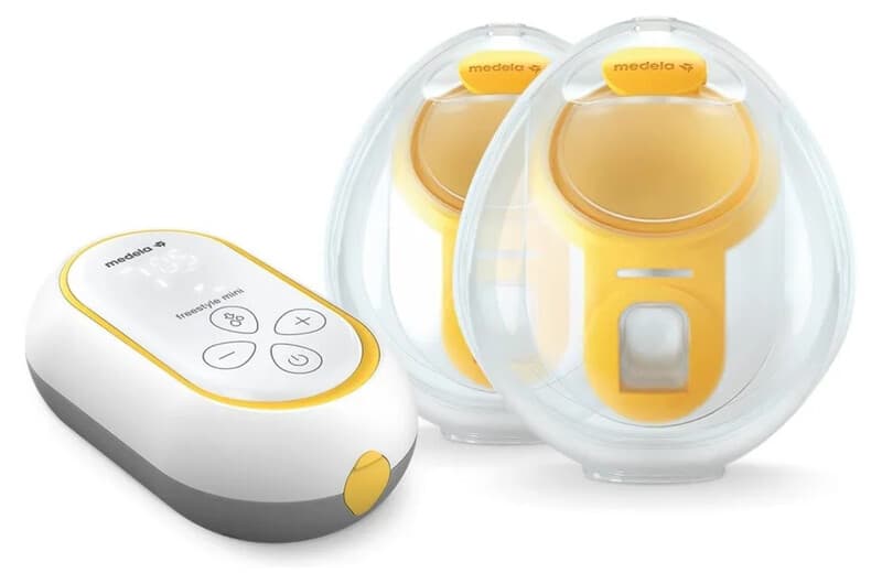 MEDELA Freestyle Mini Hands-Free - Tire-lait électrique double, coquille 24 mm