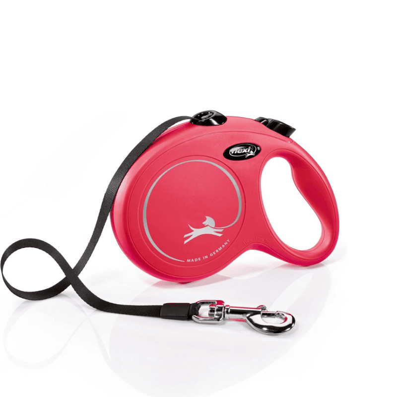 Flexi Classic Laisse rétractable pour chien 8 m Rouge Taille L
