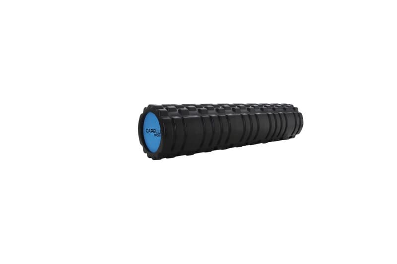 【泡沫轴】24 Zoll Körperrolle 61 cm Tiefengewebsmassagegerät, Hochdichte Trainingsrolle für Muskelmassage und myofasziale Triggerpunkte,