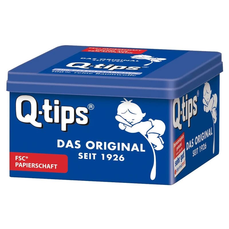 Q-Tips Papier-Pflegestäbchen, 206 Stück