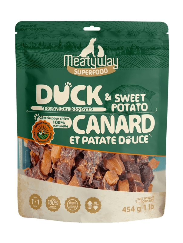 MeatyWay Ente und Süßkartoffel 454 g