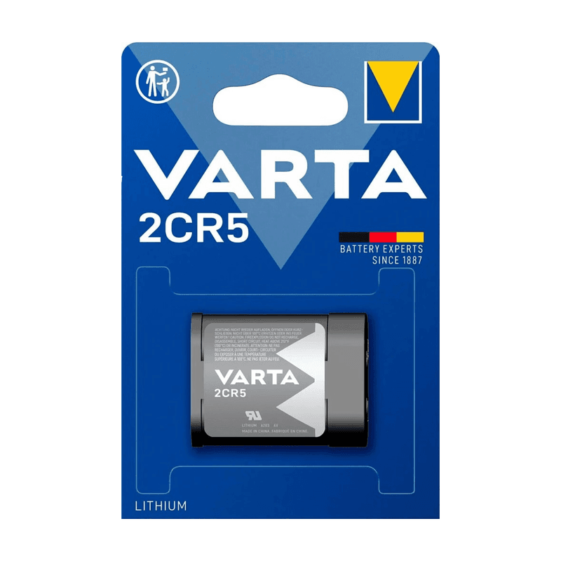 Varta LITHIUM Zylindrische 2CR5 Bli 1 Fotobatterie 2CR5 Lithium 1400 mAh 6 V 1 Stk.