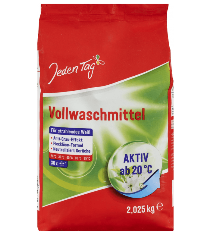 Jeden Tag Universalwaschpulver 2,025 kg