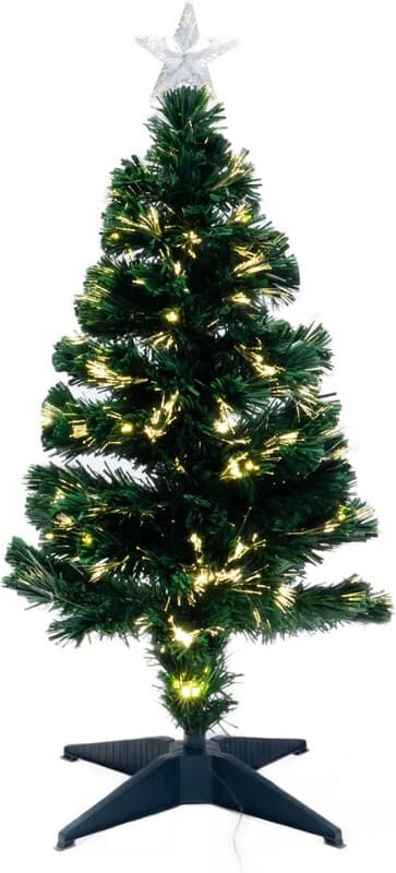 Weihnachtsbaum mit Lichtwellenleiter, 90cm
