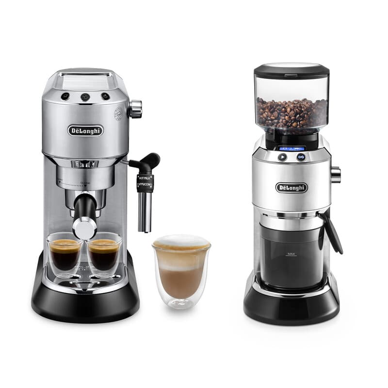 DE‘LONGHI Dedica Style ECKG6821.M Espressokocher Silber
