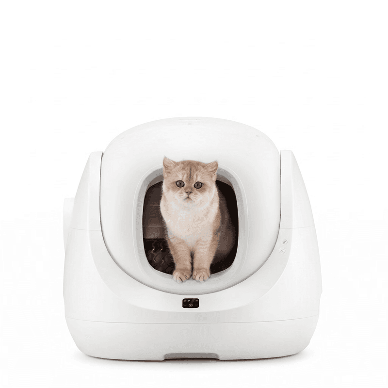 CATLINK SE Baymax automatische selbstreinigende Katzentoilette, 70 L, extra groß für Mehrkatzenhaushalte, Einklemmschutz, Gesundheitsüberwachung