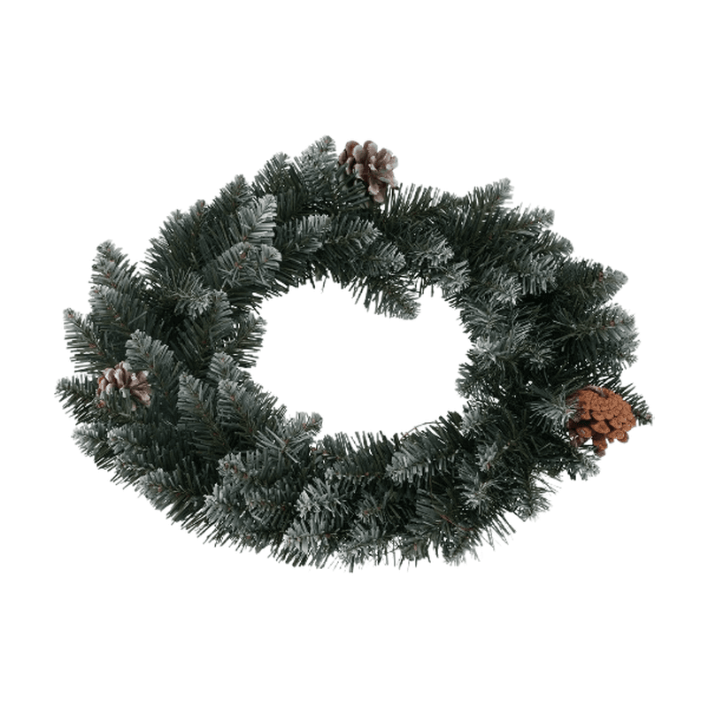 Kränze 50 cm, 80 Zweigspitzen, grün