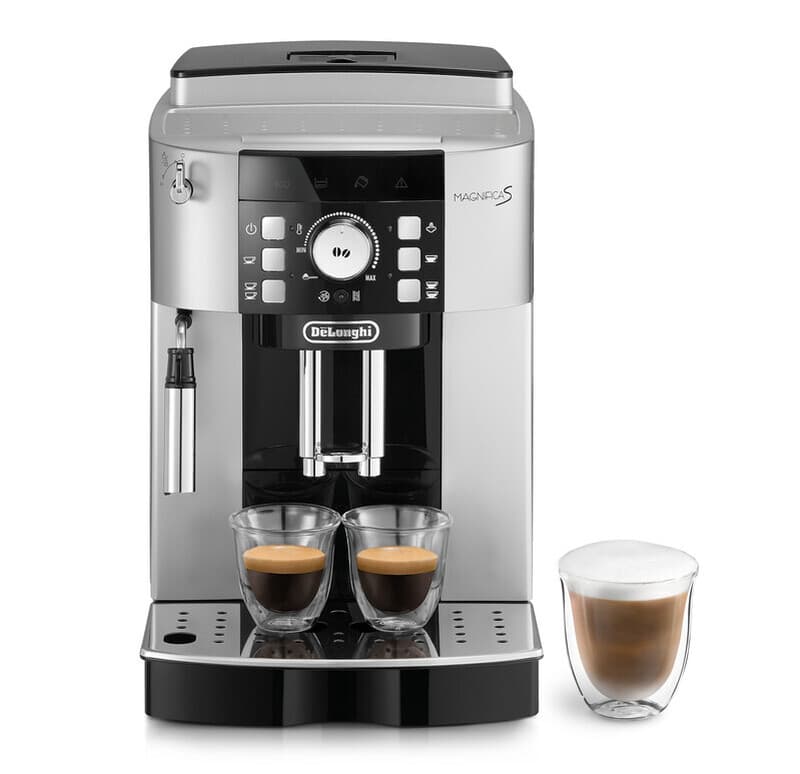De'Longhi Magnifica S ECAM21.116.SB Kaffeevollautomat silber schwarz