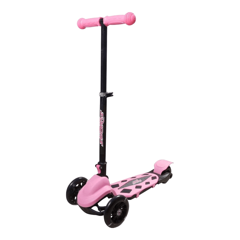 NEW SPORTS 3-Rad-Tretroller Rosa klappbar 110 mm