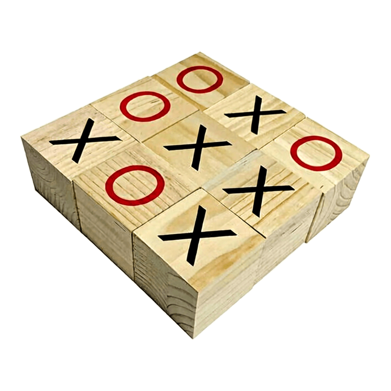 Outdoor Spiel Garten Tic Tac Toe FSC