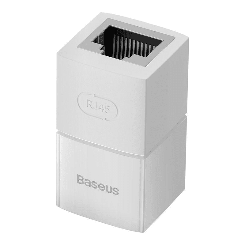 Baseus AirJoy-Serie Ethernet-RJ-45-Kabelstecker-Netzwerkkupplung, 10 Stück - Weiß