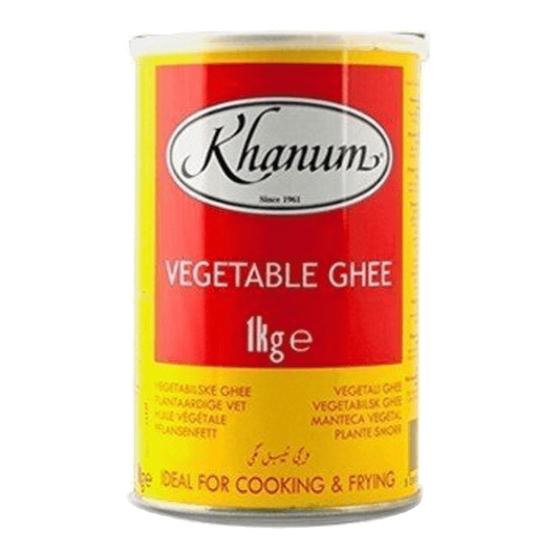 Khanum Pflanzenfett Ghee 1kg Dose