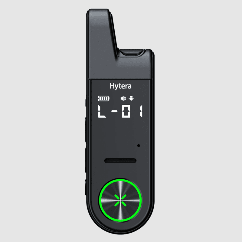 Hytera S1 mini PMR446 lizenzfreies Funkgerät, ultradünn, kompakt, elegant und leicht, analoges Radio, 3,5 mm Klinkenanschluss, Typ-C Schnellladung
