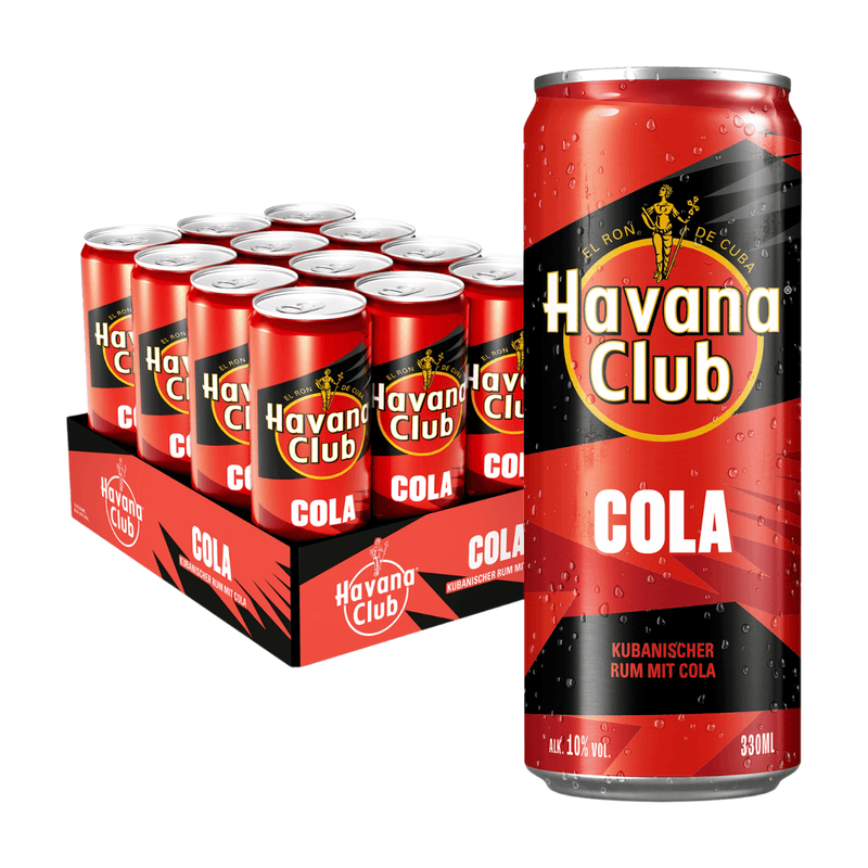 Havana Club & Cola Mischgetränk 12x0.33L