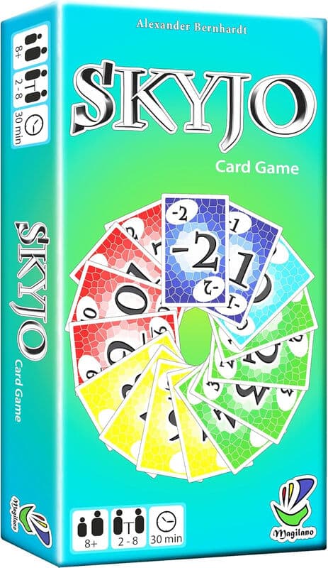 SKYJO, von Magilano - Das unterhaltsame Kartenspiel für Jung und Alt, lustige und amüsante Spieleabende mit Freunden und Familie