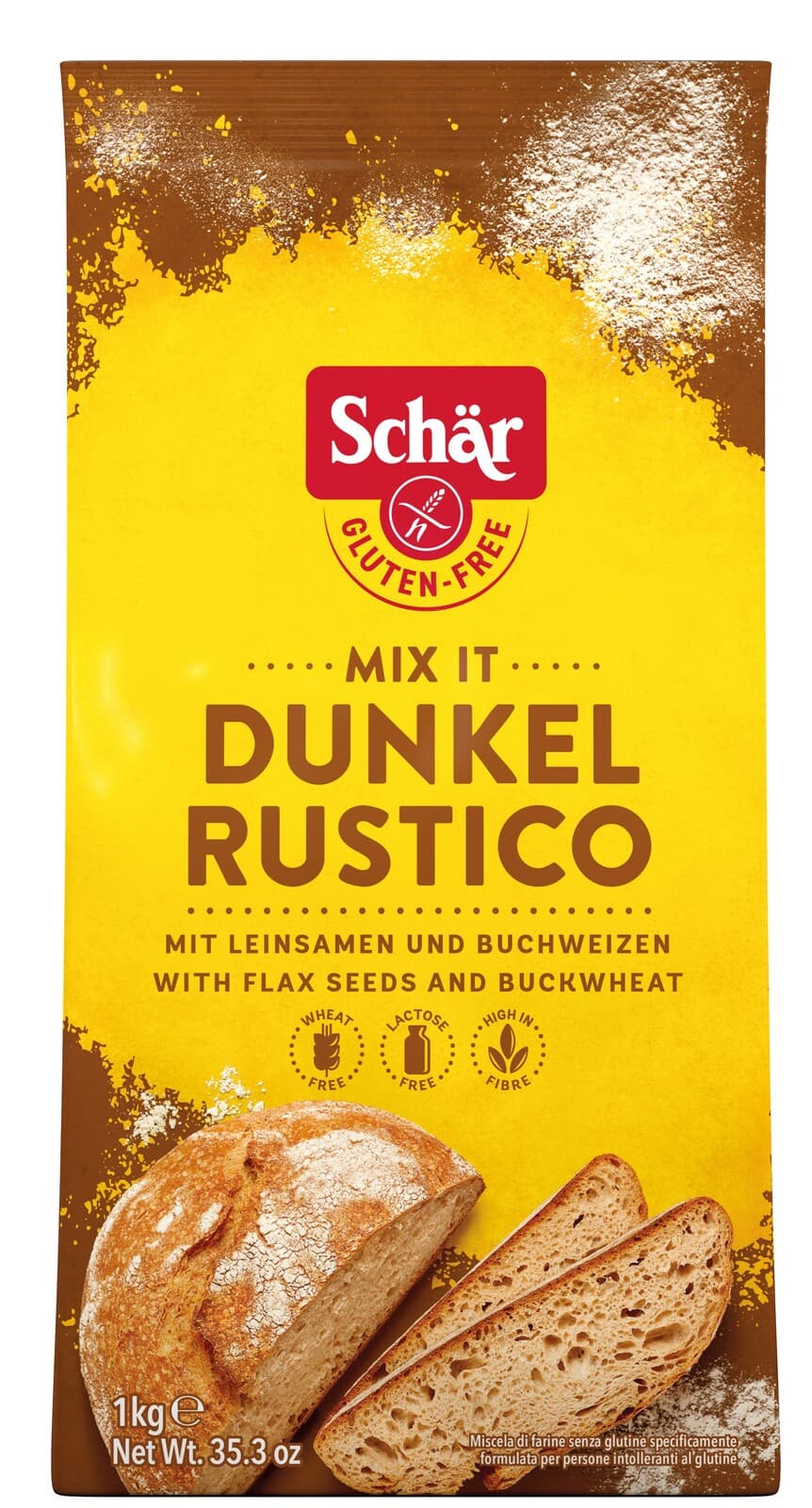 Schar Meelmix Bruinbrood Kant-en-Klaar Glutenvrij