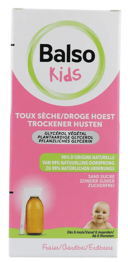 Balso Kids Droge Hoest Siroop