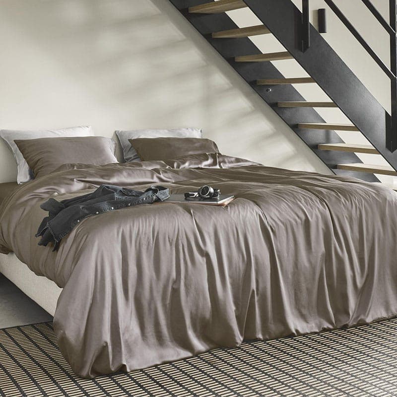 Koala Hug - Dekbedovertrek Taupe Brown - 100% Tencel Lyocell -