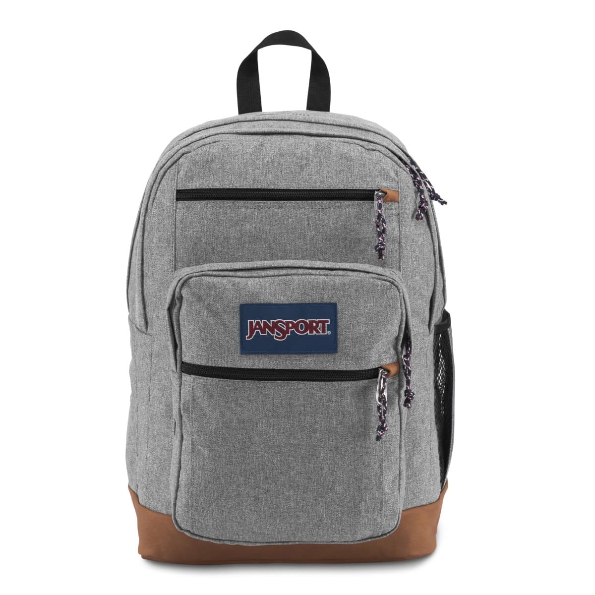 JanSport Cool Student Backpack-grey letterman poly