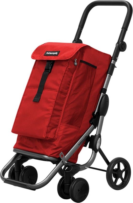 Playmarket Go Up Premium Boodschappentrolley-Red