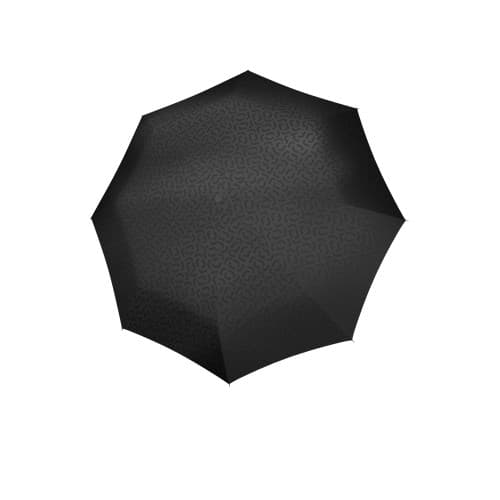 Reisenthel Parapluie Pocket Duomatic - Imprimé Noir À Chaud