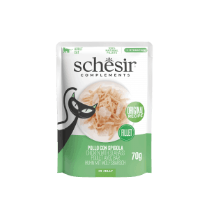 Schesir Complementary Kat Pouch Gelei Kip & Zeebaars 70 gram