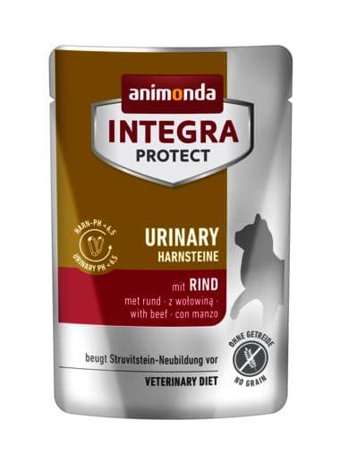 Animonda Integra Protect Cat Pouch Urinary Struvit Beef 85 gram
