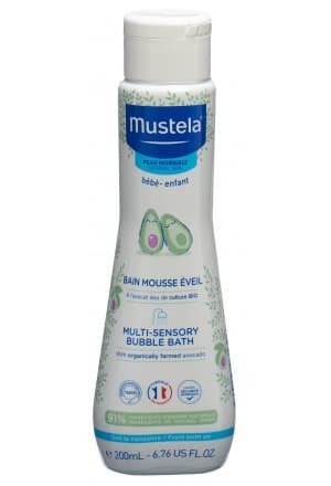 Mustela Bébé Bain mousse éveil - 200 ml | Pour bébé