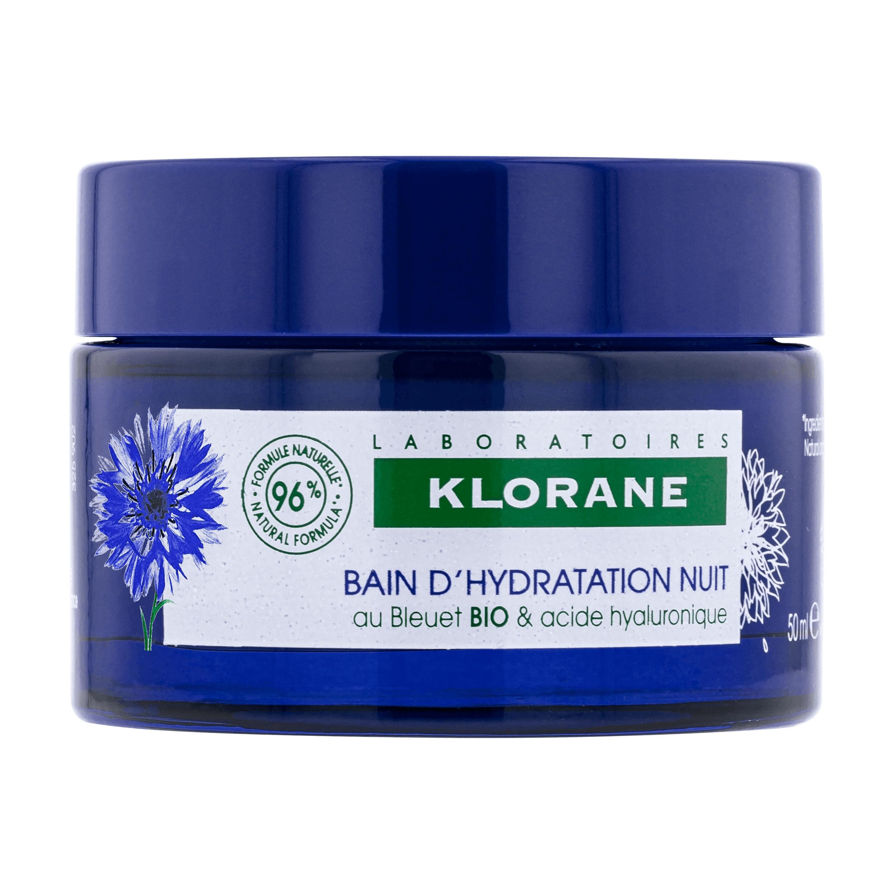 Klorane Masque Huid Bleuet Water Sleeping Mask - 50 ml
