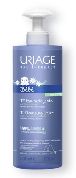 Uriage Bébé Eau Nettoyante Cleansing Water Lotion - 500ml