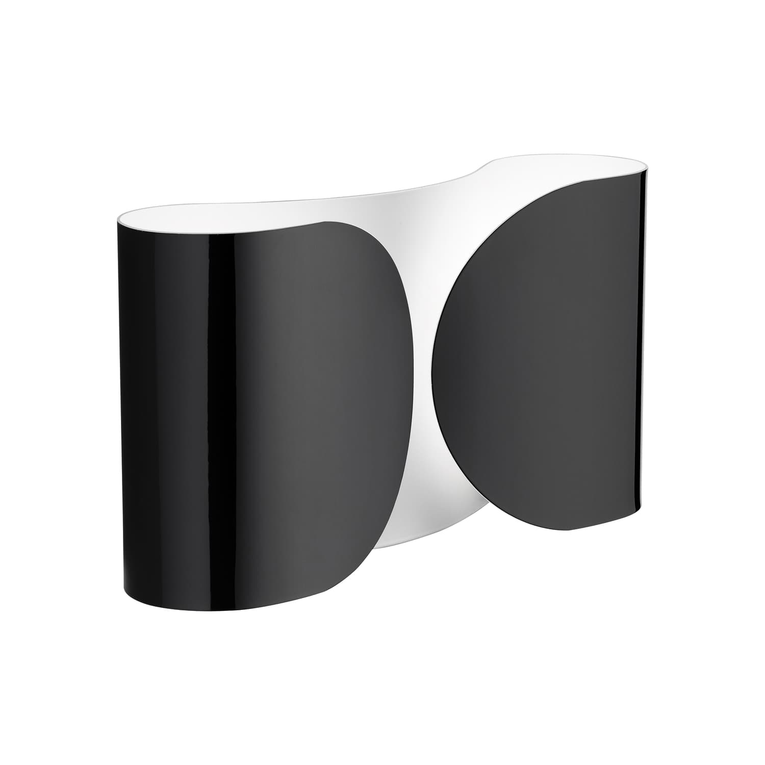 Flos - Applique Foglio - Noir - Acier - Designer Tobia Scarpa