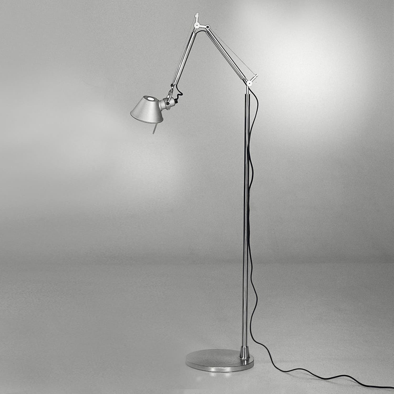 Artemide - Lampadaire Tolomeo - Métal - Aluminium - Designer Michele de Lucchi