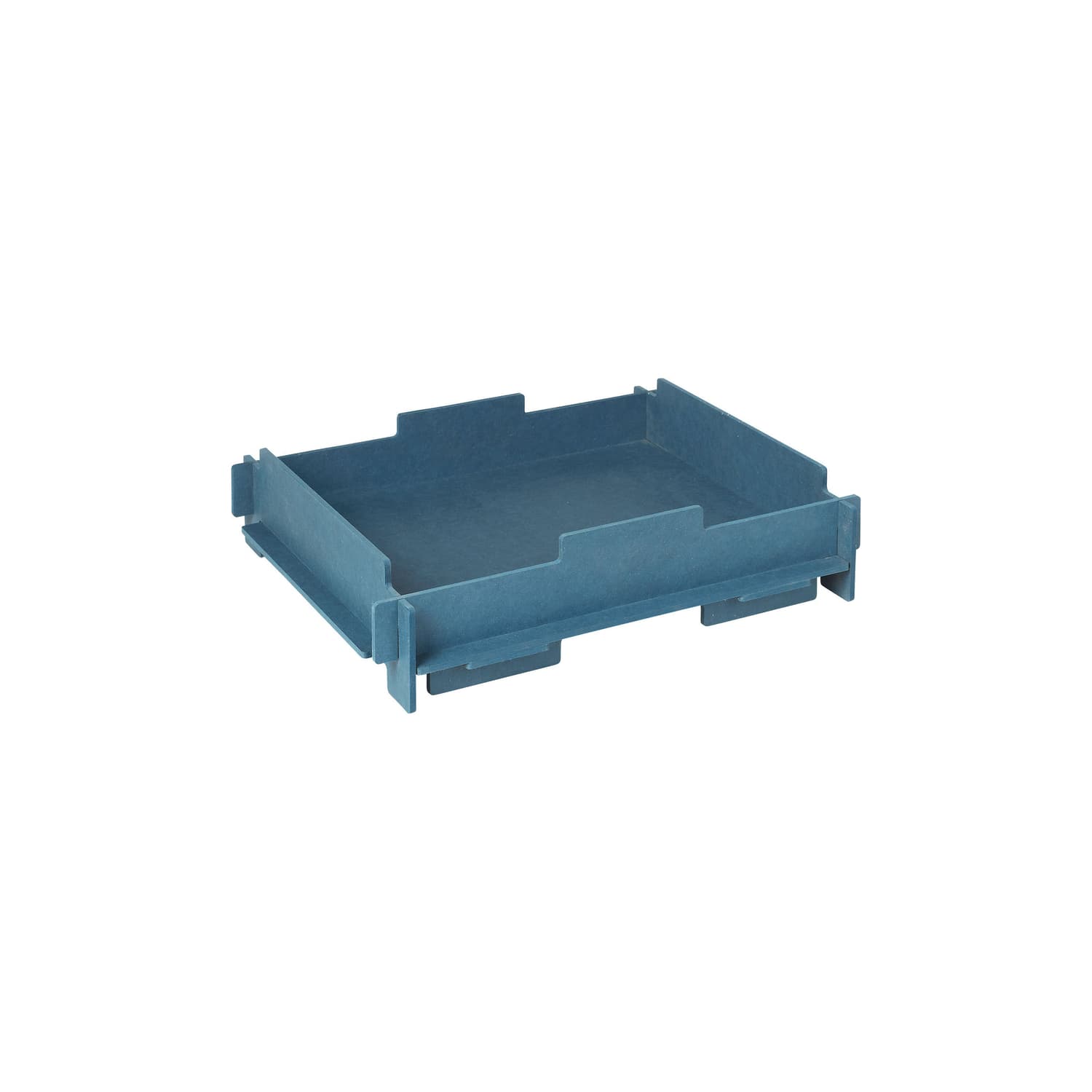 BROSTE COPENHAGEN - Stapeltablett Stacie - Blau - Holzfaserplatte