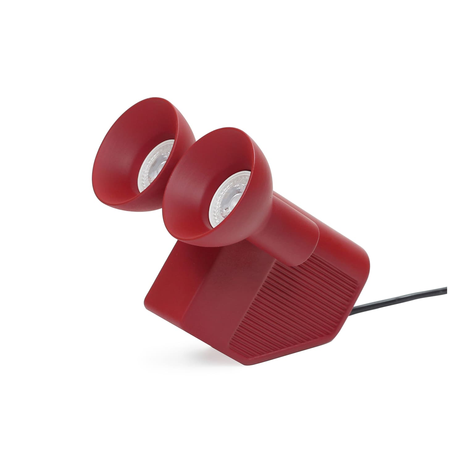 Moustache - Lampe de table Olo - Rouge - Céramique - Designer Jean-Baptiste Fastrez