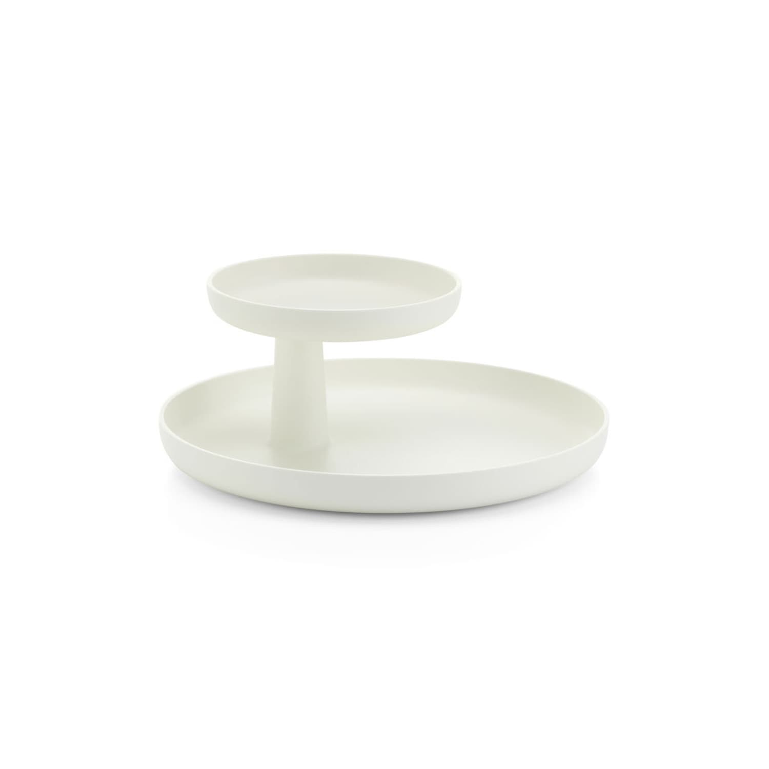 Vitra - Tablett Rotary Trays - Weiß - ABS - Designer Jasper Morrison