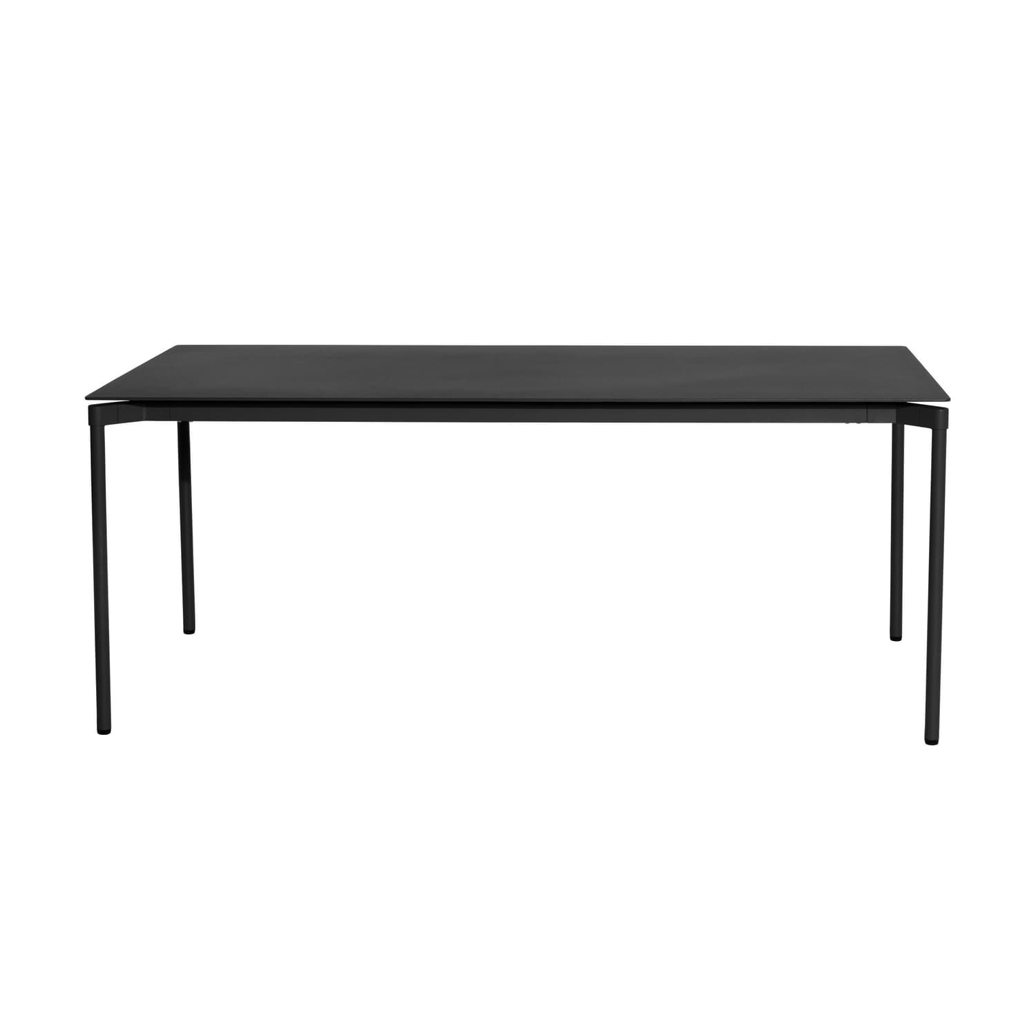 Petite Friture - Table rectangulaire Fromme - Noir - Aluminium - Designer Tom Chung