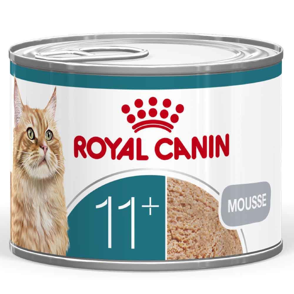Lot économique : 24 x 85 g Royal Canin Ageing 11+ Mousse nourriture pour chat humide