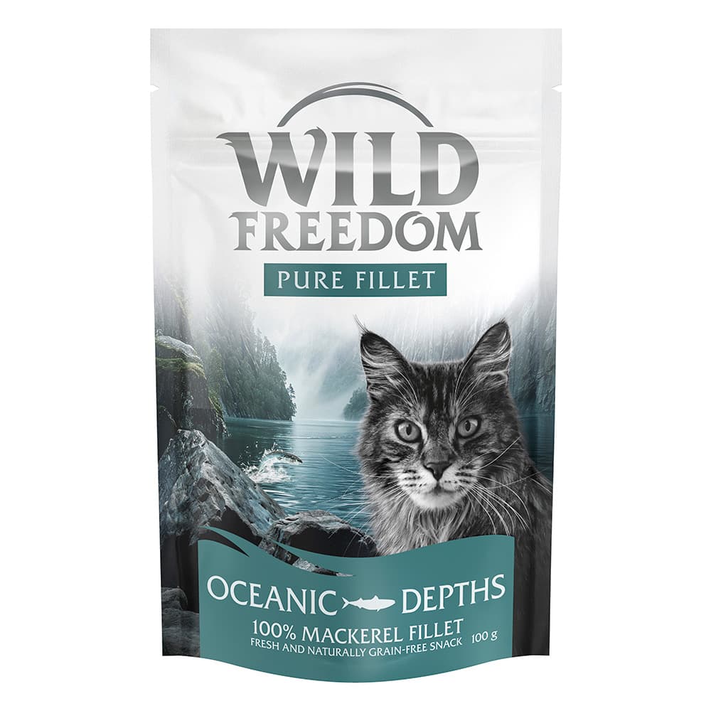 Wild Freedom Filets pour chat - filets de maquereaux 100 g