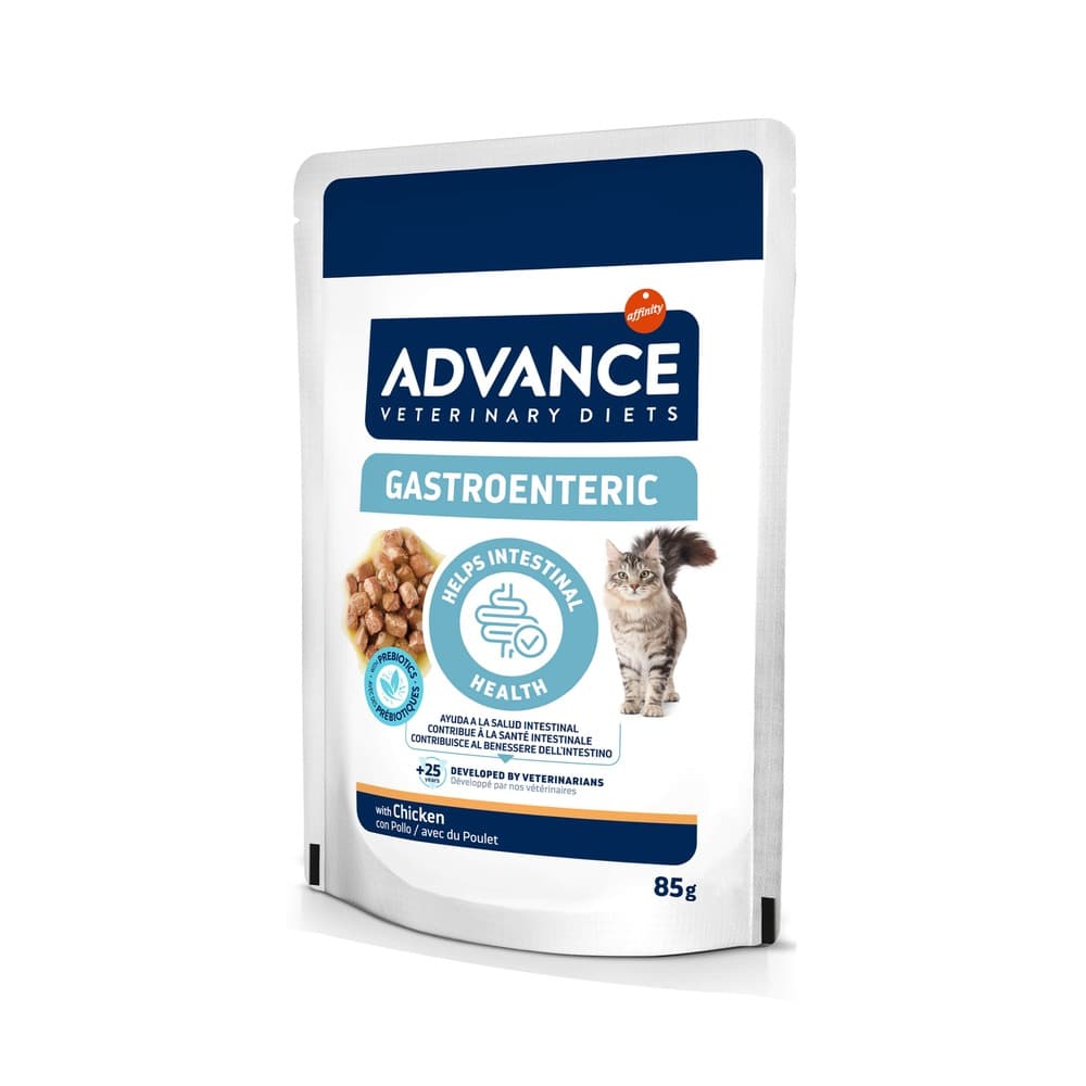12x85g Veterinary Diets Gastroenteric Advance Pâtée pour chat