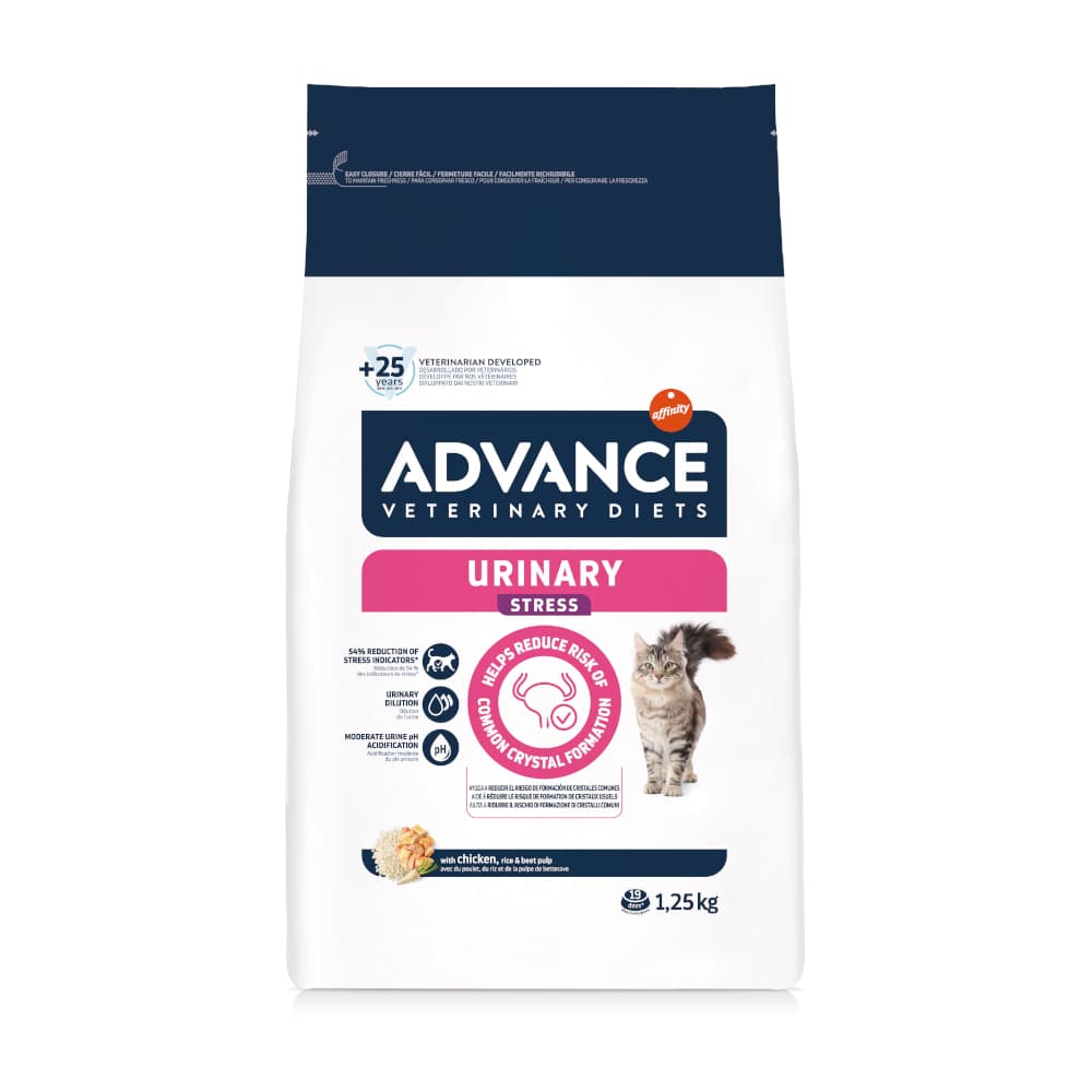 Advance Veterinary Diets Urinary Stress pour chat - 1,25 kg