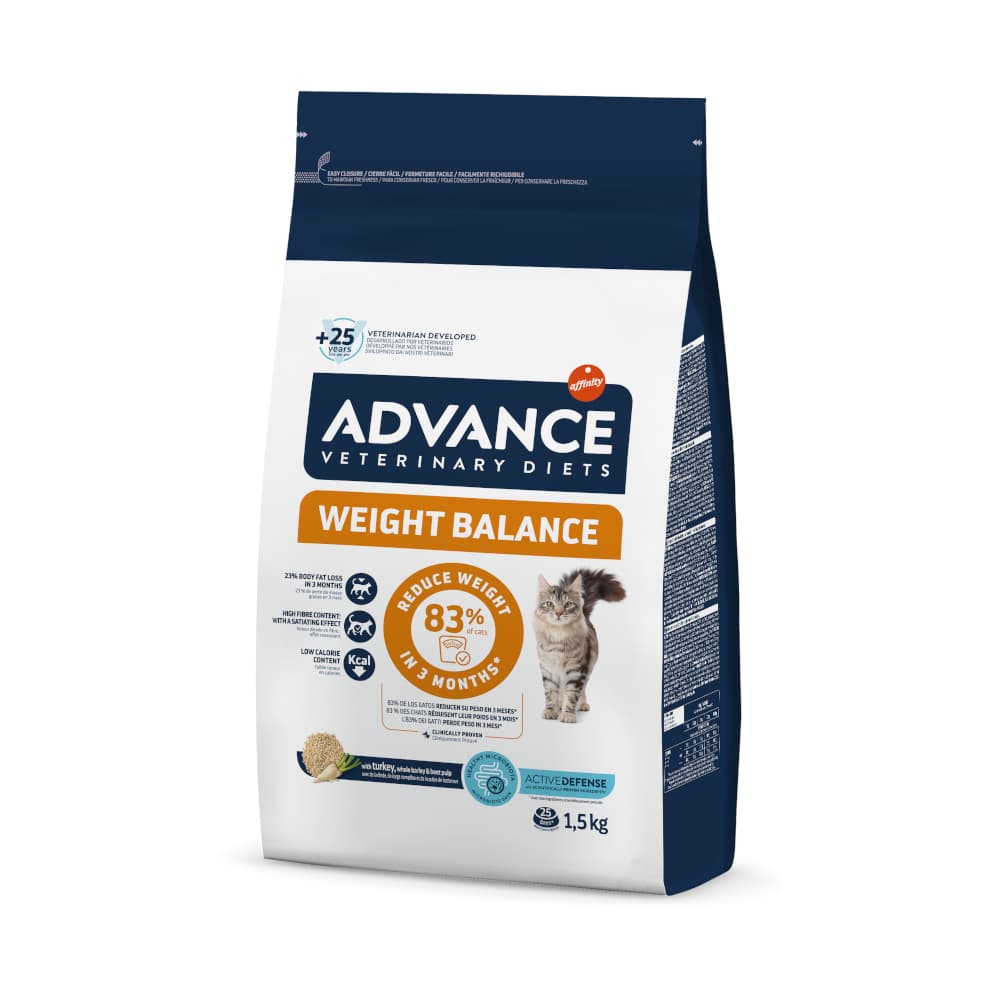 Advance Veterinary Diets Weight Balance pour chat - 1,5 kg
