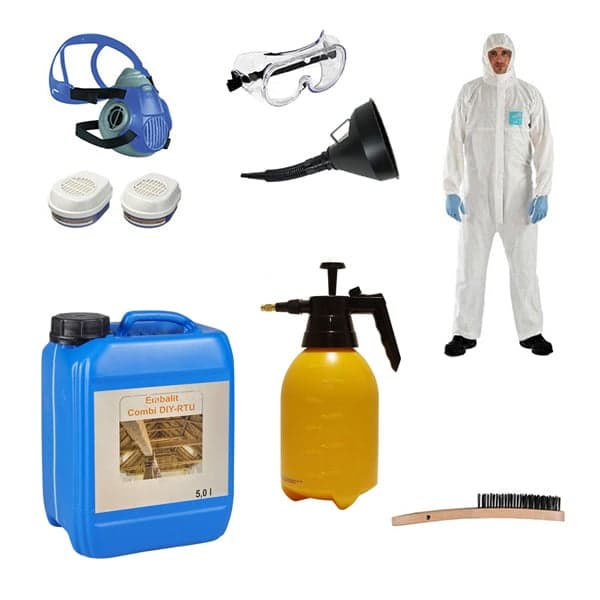 Kit complet pour éliminer champignons et mérulesRonada products