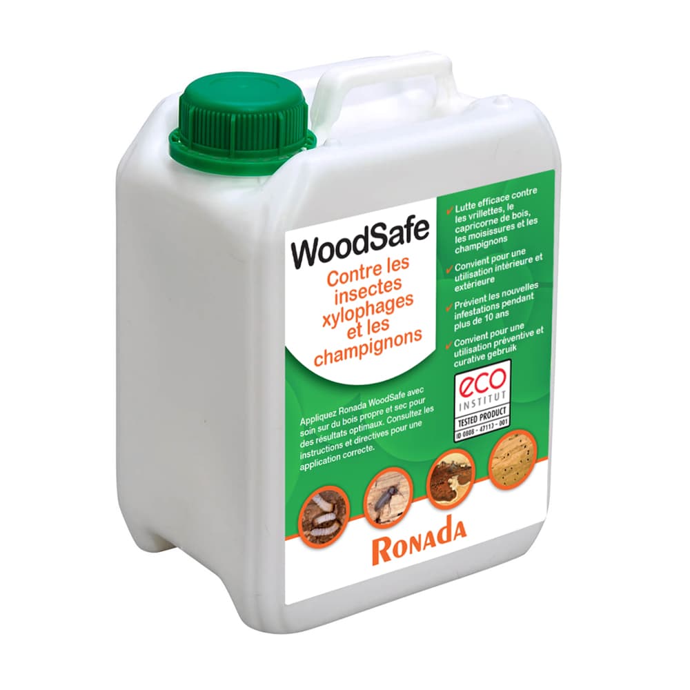 Woodsafe contre les insectes du bois et les champignons 2,5 litresRonada