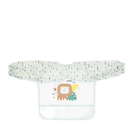 Kikka Boo Eva Slab met Lange Mouwen en Opvangbakje - Savanna Mint - 3 stuks
