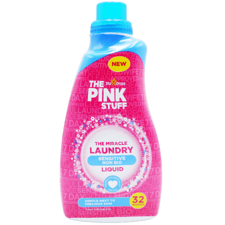 Stardrops The Pink Stuff Sensitive Vloeibaar Wasmiddel - 960ml