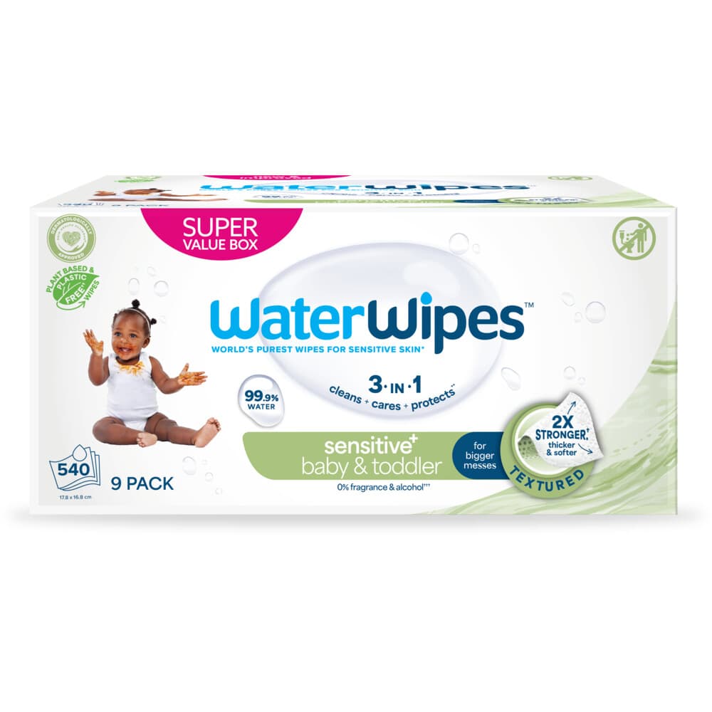WaterWipes Baby Snoetendoekjes 9x60 = 540 stuks