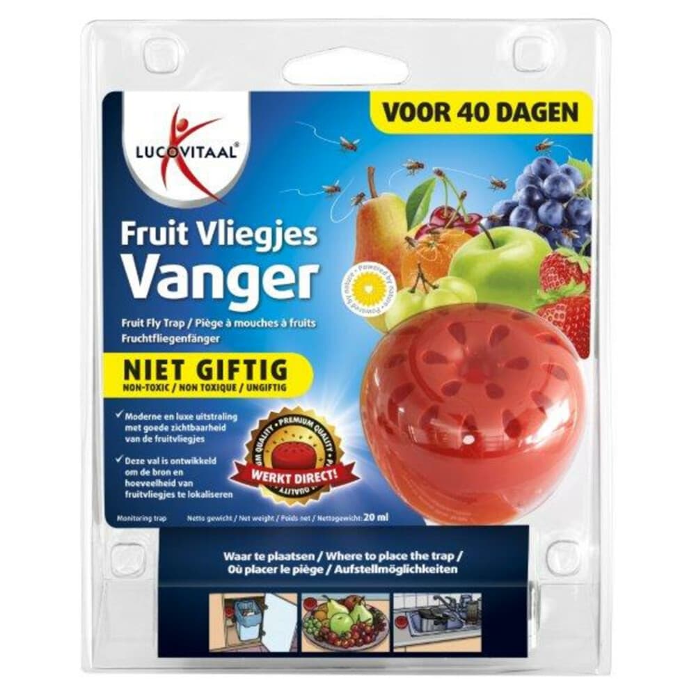 2+3 gratis: Lucovitaal Fruit Vliegjes Vanger 20 ml