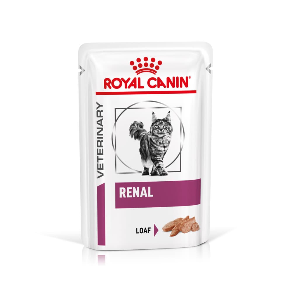 12x Royal Canin Kattenvoer Nat Renal 85 gr