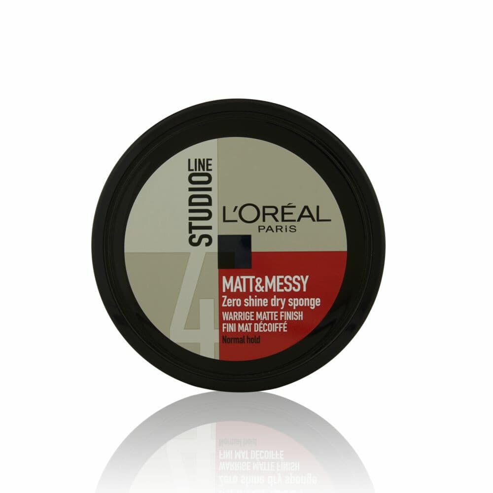 6x L'Oréal Studio Line Matt & Messy Zero Shine Dry Sponge 150 ml