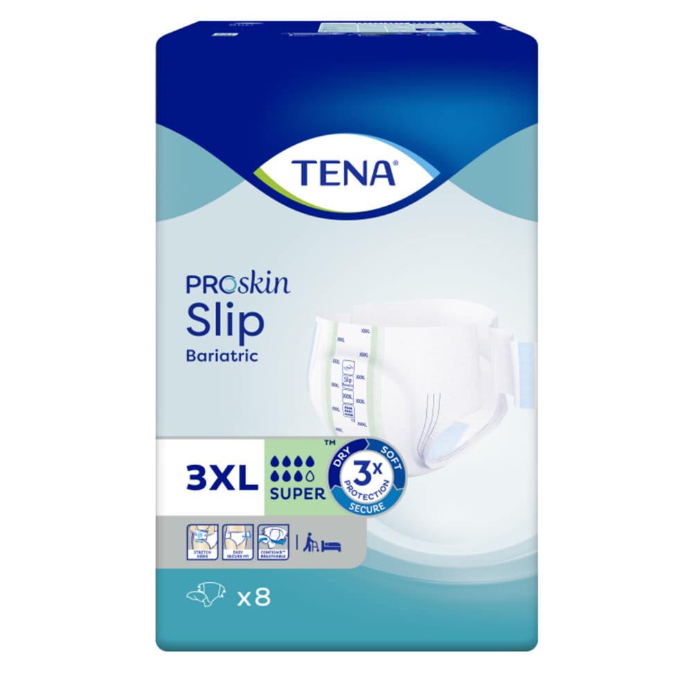 TENA Proskin Slip Bariatric Super 3XL 8 stuks